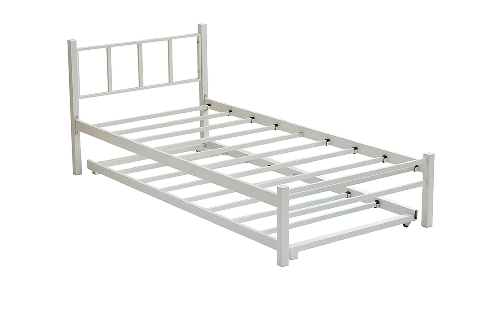 Unimet Titan Yavrulu Metal Karyola Beyaz 80x190-90X190