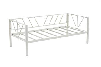 Unimet Alchera Daybed Tek Kişilik Beyaz Metal Karyola