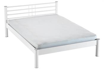 Unimet Asos-S Çift Kişilik Ferforje Beyaz Metal Karyola