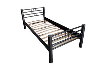 Unimet Asos Tek Kişilik Ferforje Siyah Metal Karyola