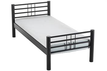 Unimet Asos Tek Kişilik Ferforje Siyah Metal Karyola