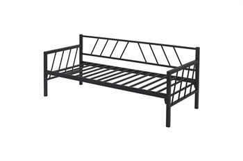 Unimet Glory Daybed Tek Kişilik Siyah Metal Karyola