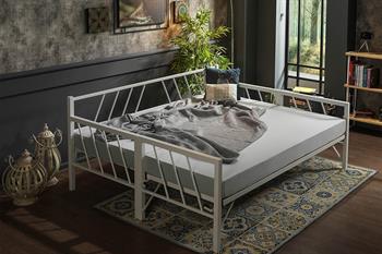 Unimet Glory Yavrulu Daybed-Çift Tek Kişilik Metal Karyola
