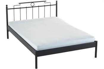 Unimet Hatkus-S Çift Kişilik Ferforje Siyah Metal Karyola