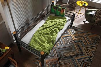 Unimet Kappis Daybed Tek Kişilik Siyah Metal Karyola