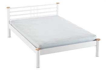 Unimet Kappis-S Çift Kişilik Ferforje Beyaz Metal Karyola