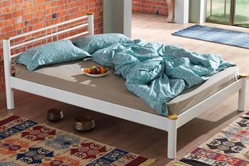 Unimet Kappis-S Çift Kişilik Ferforje Beyaz Metal Karyola