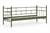 Unimet Lalas Daybed Tek Kişilik Yeşil Metal Karyola