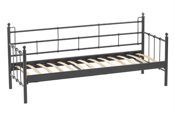 Unimet Lalas Dk Metal Sofa Sedir Üçlü Koltuk Siyah-Füme