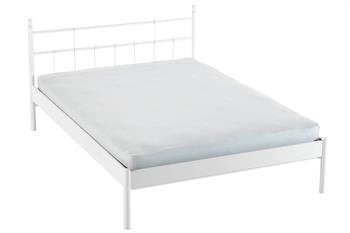 Unimet Lalas-S Çift Kişilik Ferforje Beyaz Metal Karyola