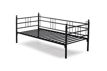 Unimet Soho Daybed Tek Kişilik Siyah Metal Karyola