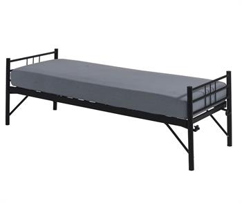 Unimet Tiny Tek Kişilik Siyah Metal Karyola 80X200