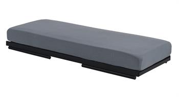 Unimet Tiny Tek Kişilik Siyah Metal Karyola 80X200