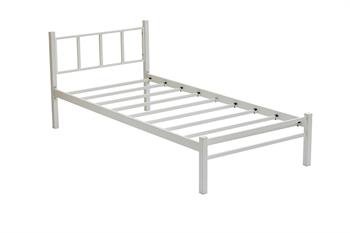 Unimet Titan Tek Kişilik Metal Karyola - Beyaz