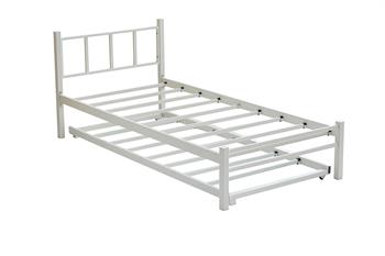 Unimet Titan Yavrulu Metal Karyola Beyaz 80x190-90X190