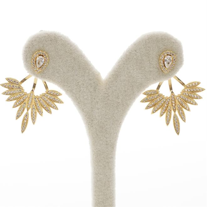 Angels Wings Gümüş Küpe