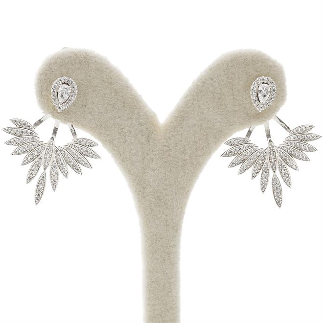 Angels Wings Gümüş Küpe