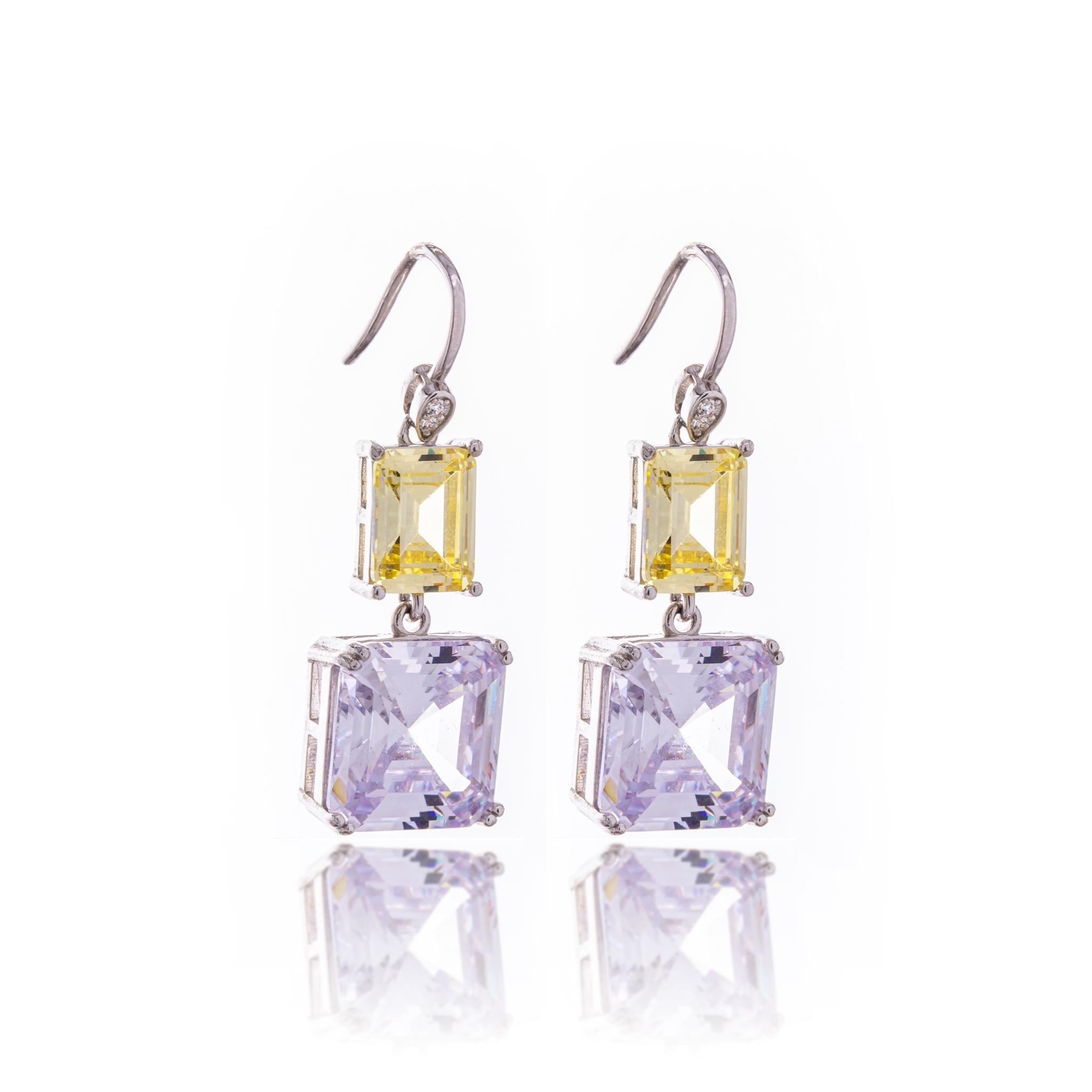 Shine Diamond İthal Gümüş Küpe
