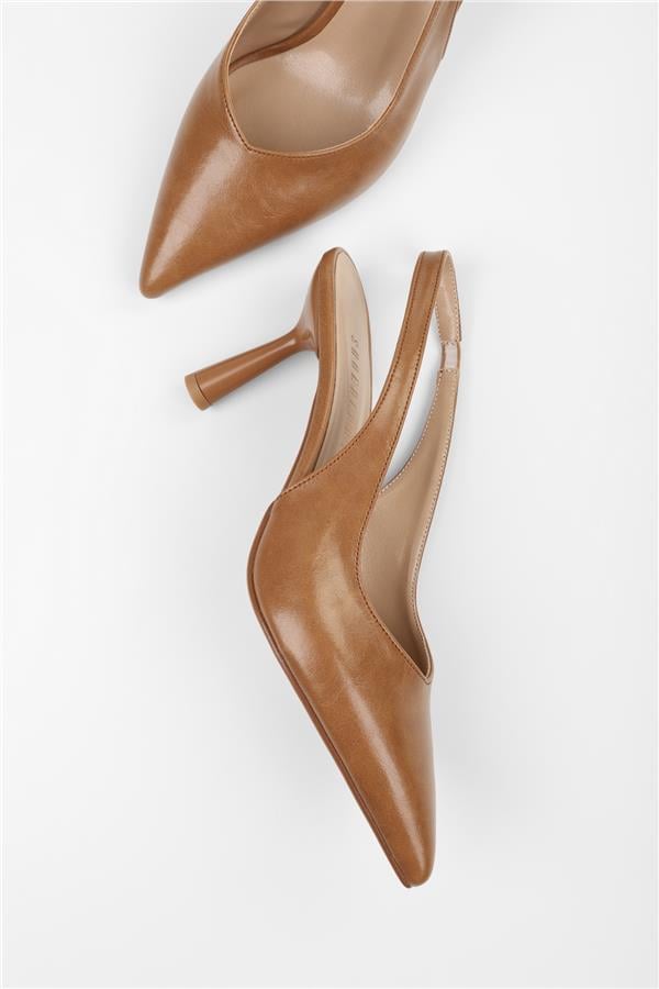 Kadın Alora Karamel Cilt Stiletto