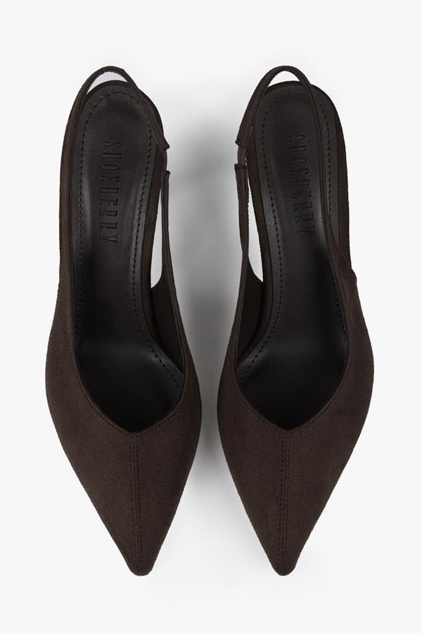 Kadın Avoria Kahve Süet Stiletto