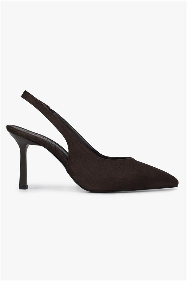 Kadın Avoria Kahve Süet Stiletto