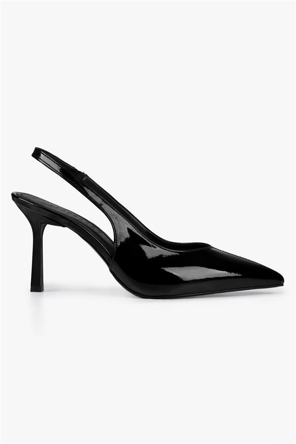 Kadın Avoria Siyah Rugan Stiletto