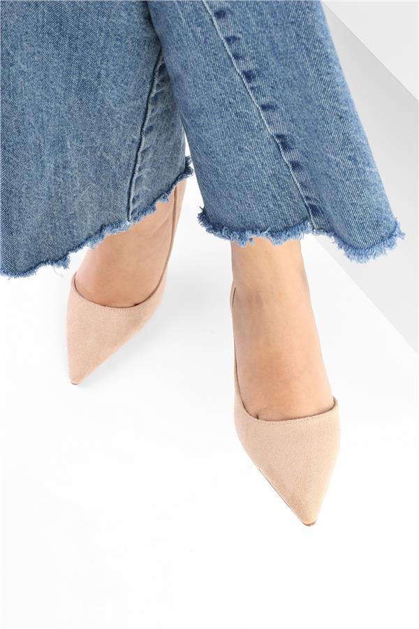 Kadın Massy Ten Süet Stiletto