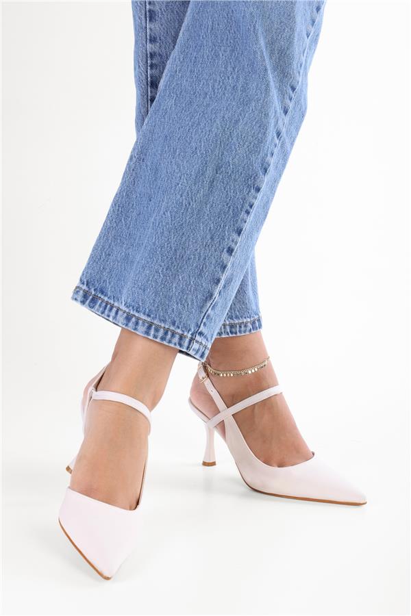 Kadın Nella Ten Saten Stiletto