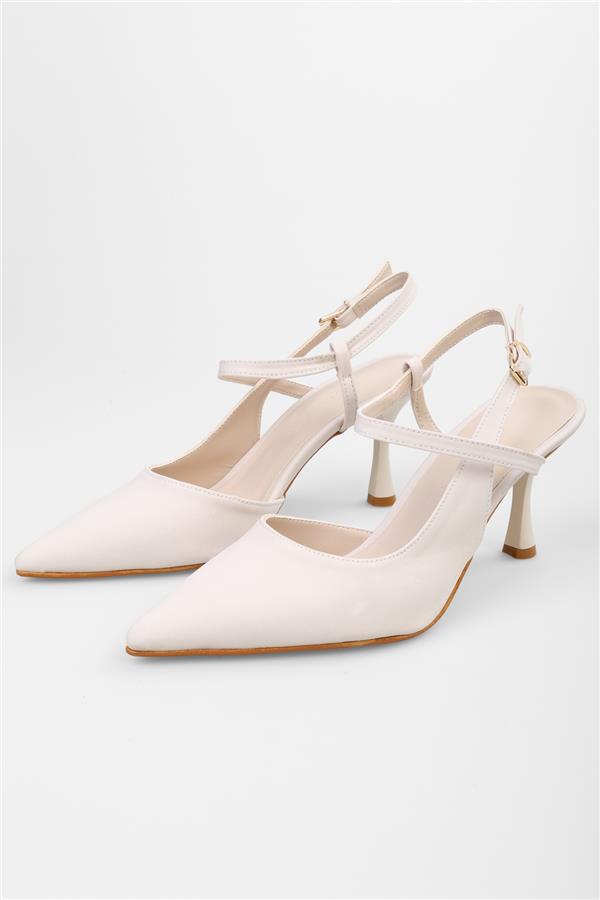 Kadın Nella Ten Saten Stiletto