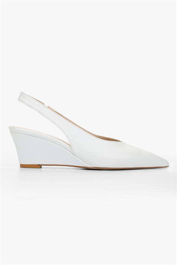 Kadın Rade Beyaz Cilt Stiletto