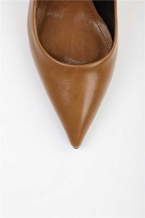 Kadın Vague Karamel Cilt Stiletto