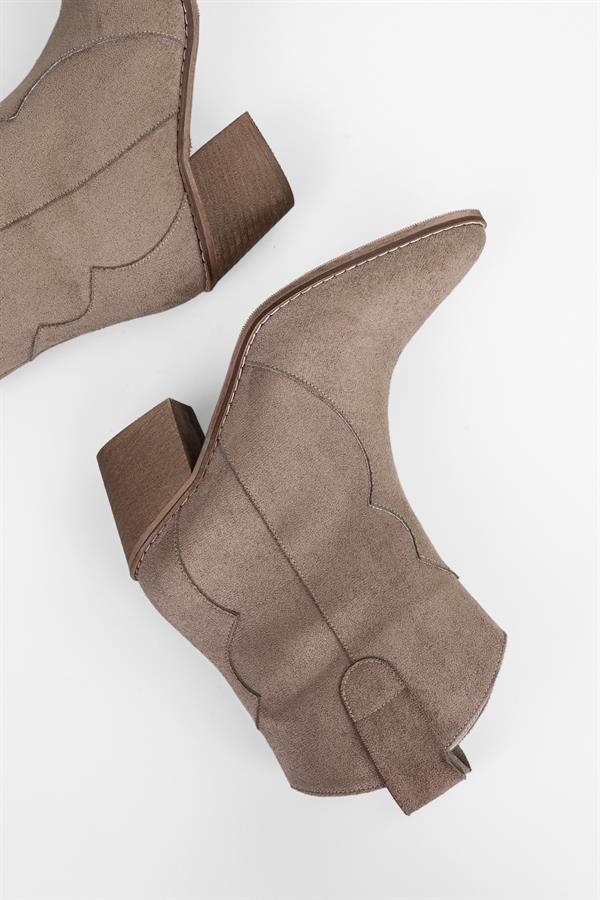 Kadın Vega Vizon Süet Kovboy Bot