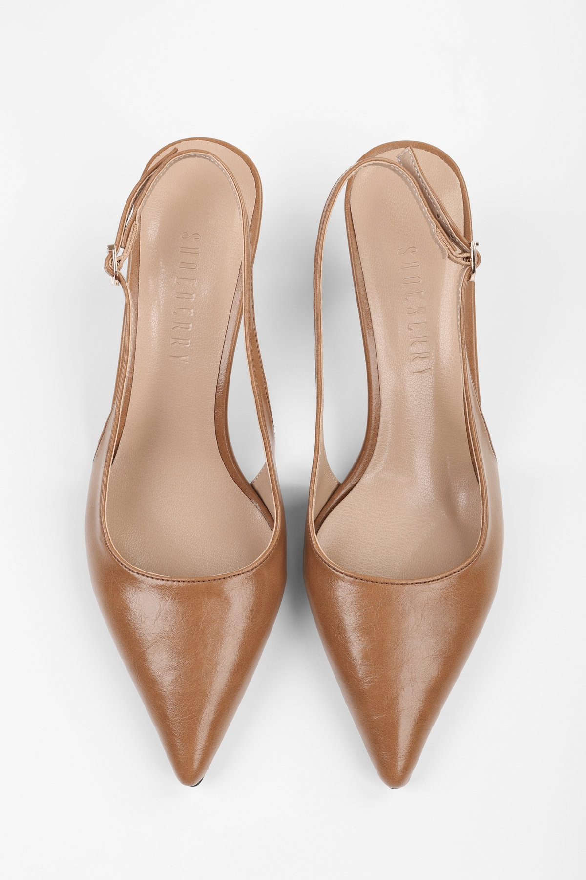 Kadın Estelle Karamel Cilt Stiletto · 2