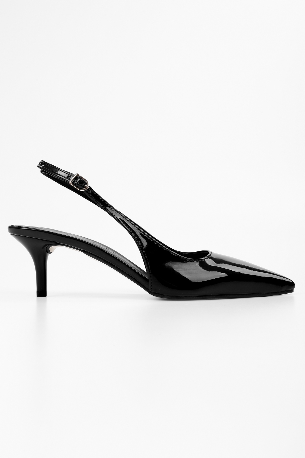 Kadın Estelle Siyah Rugan Stiletto · 3