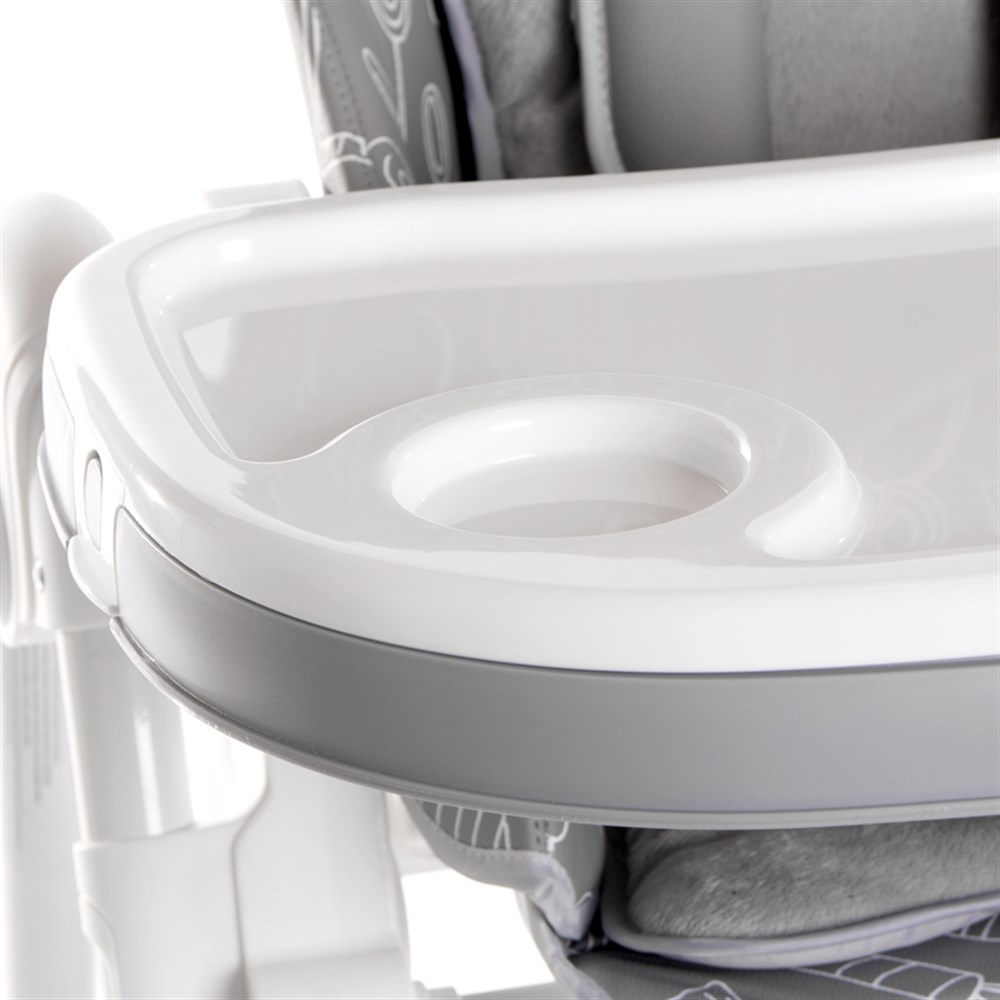  Lorelli Campanella Mama Sandalyesi - Grey Parrots