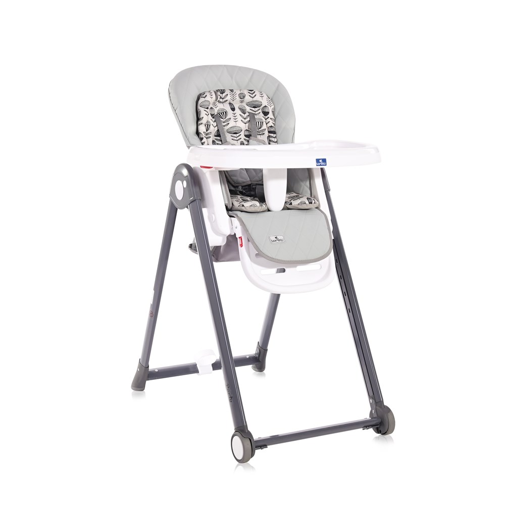 Lorelli Party Mama Sandalyesi - Cool Grey Leather