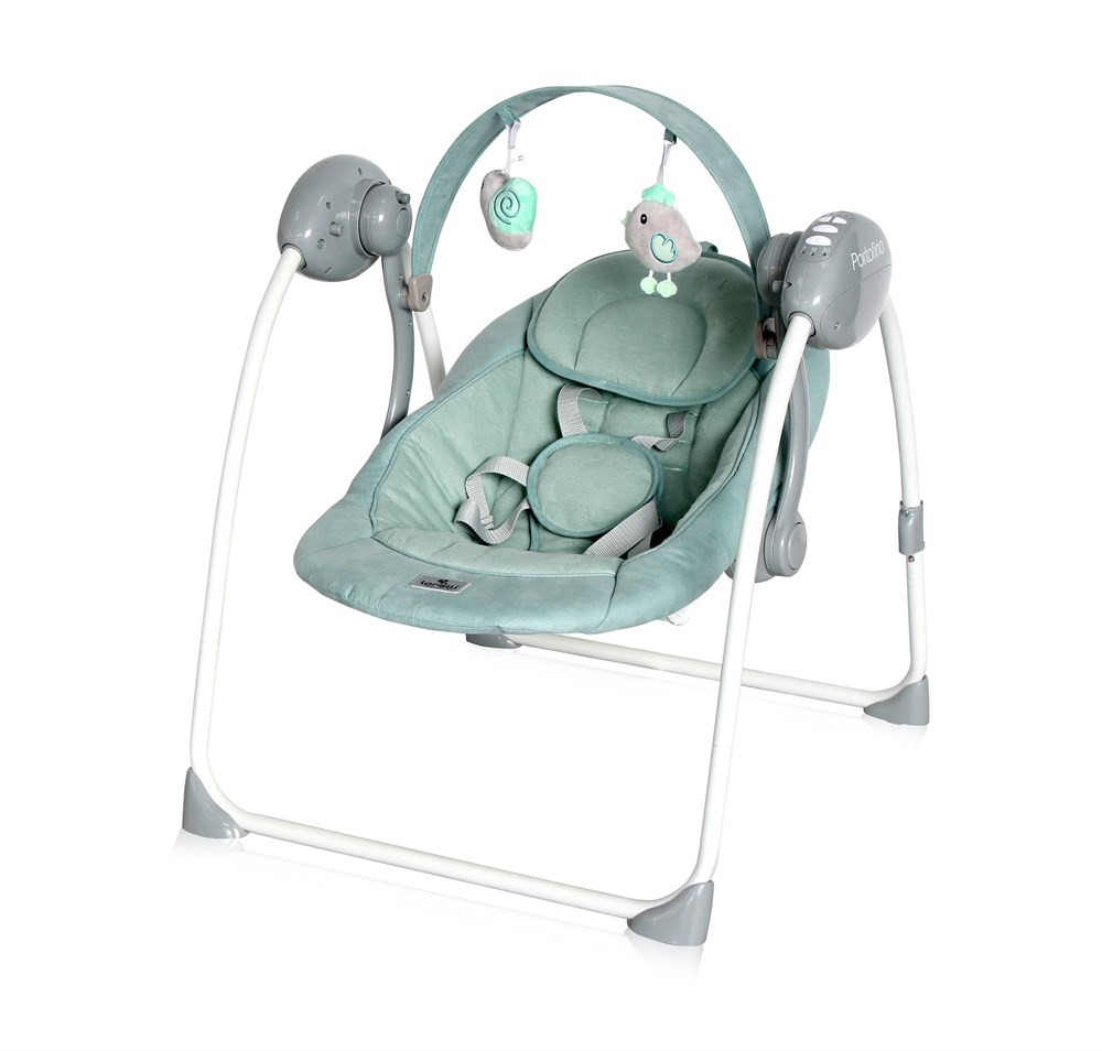 Lorelli Portofino Elektrikli Salıncak - Frosty Green Stars