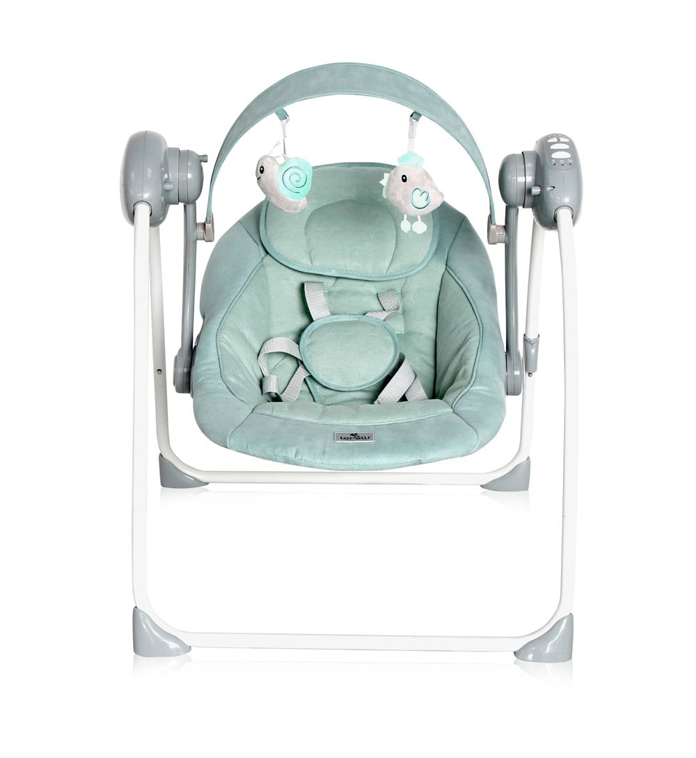 Lorelli Portofino Elektrikli Salıncak - Frosty Green Stars