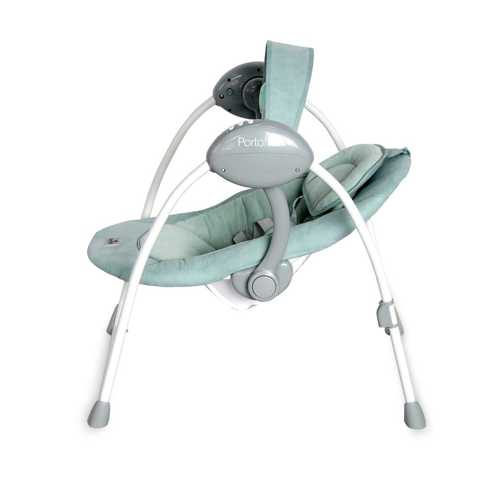 Lorelli Portofino Elektrikli Salıncak - Frosty Green Stars