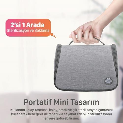 59S P11 Ultraviyole (UVC) Çok Fonksiyonlu Sterilizasyon Çantası