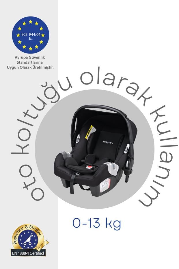 Baby Care Bc-370 Alfa Travel Sistem Bebek Arabas Bej