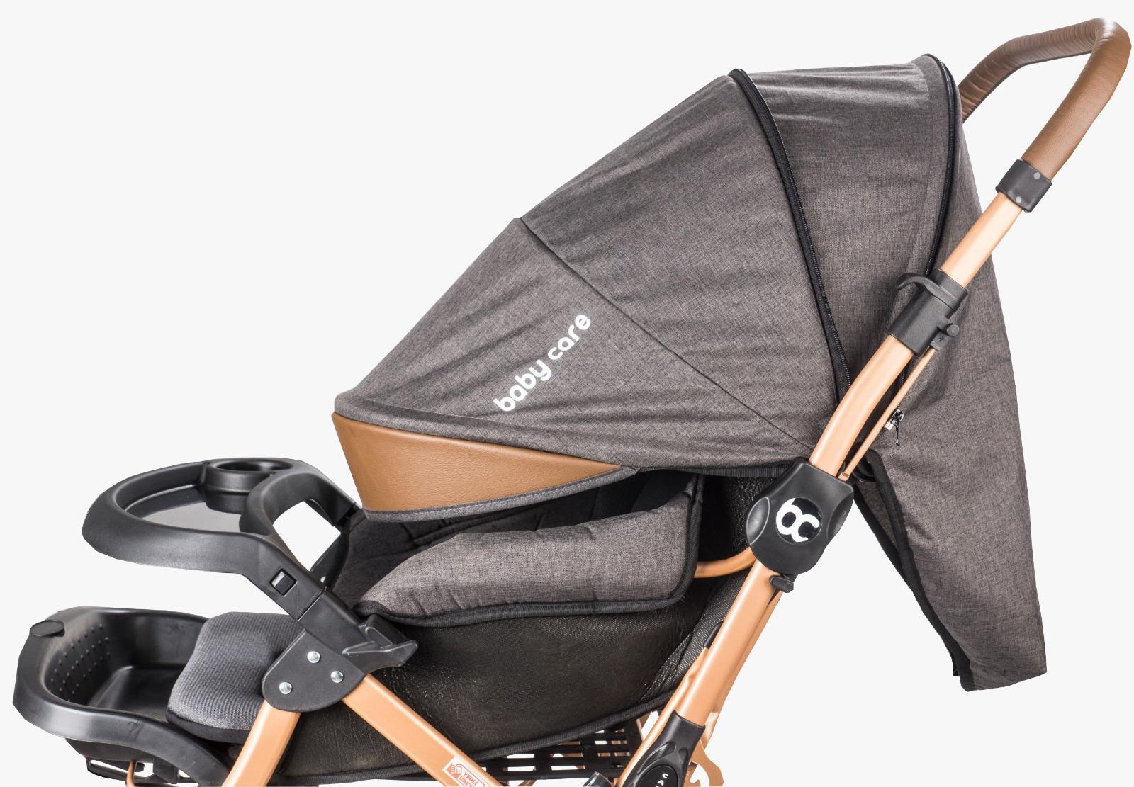 Baby Care Bc-65 Capron Çift Yönlü Puset Kahve ( N )