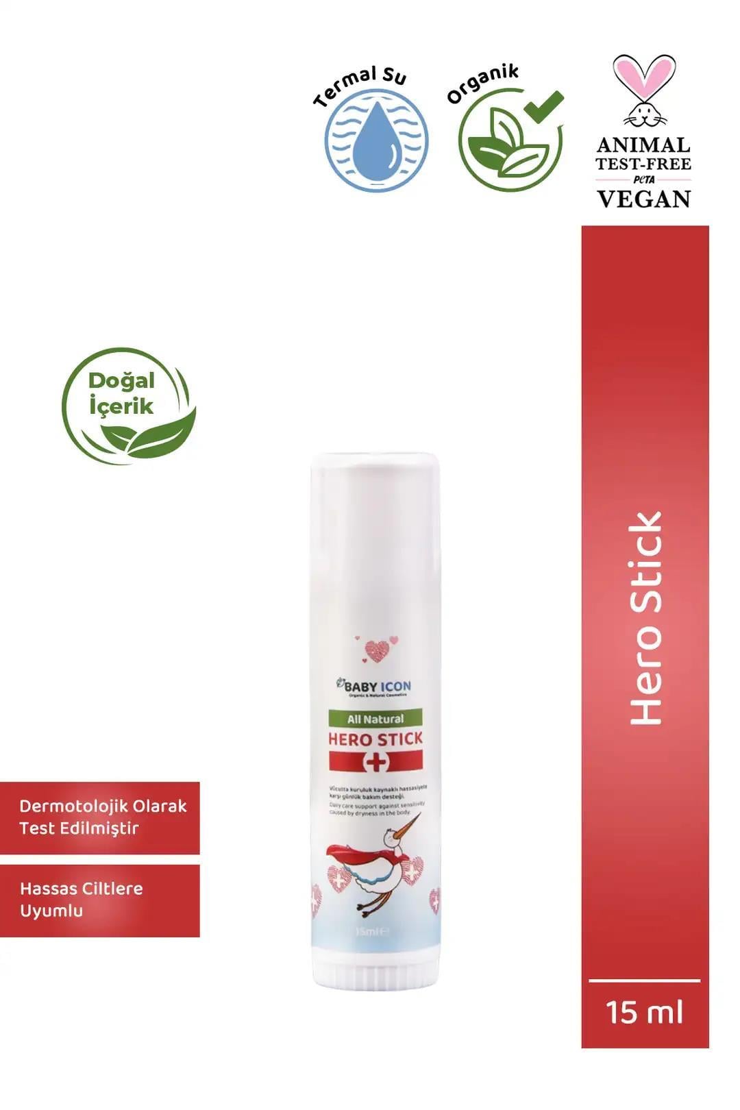Baby İcon Organik Vegan Hero Stick