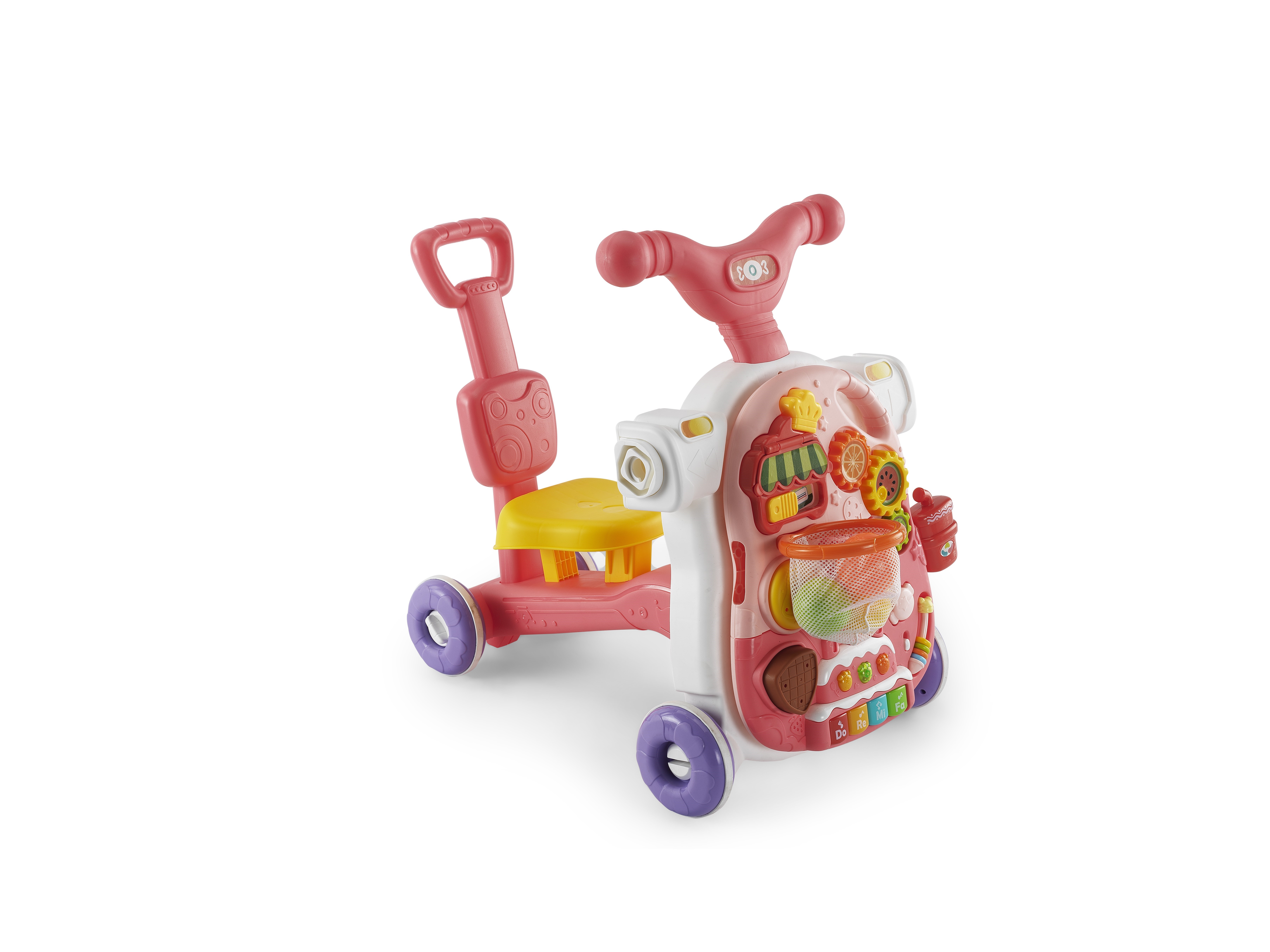 Baby2Go 4 In 1 Multıfunctıon Walker (Pembe)