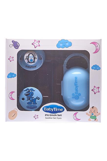 BabyTime 3lü Emzik Seti Karma Renk Bt511