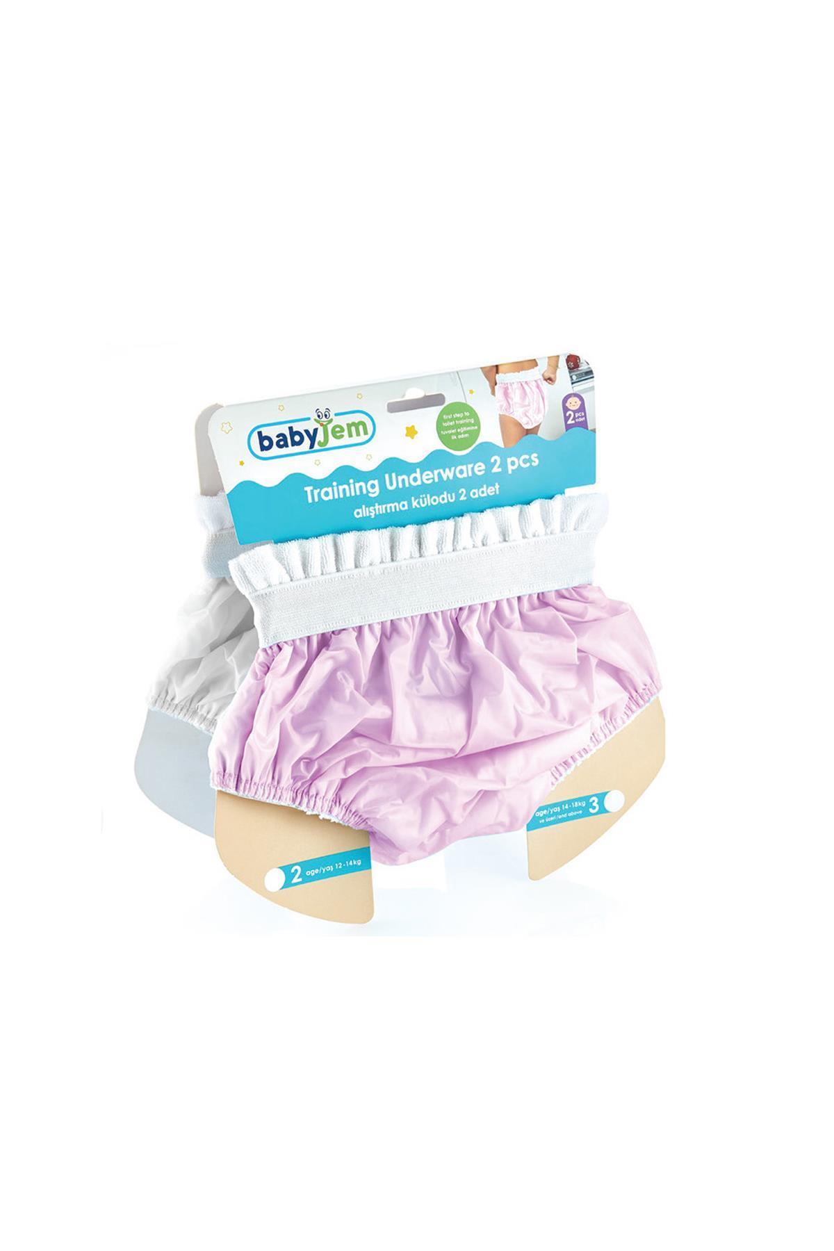 Babyjem Alıştırma Külodu  2 Li 2 Yaş Pembe 155