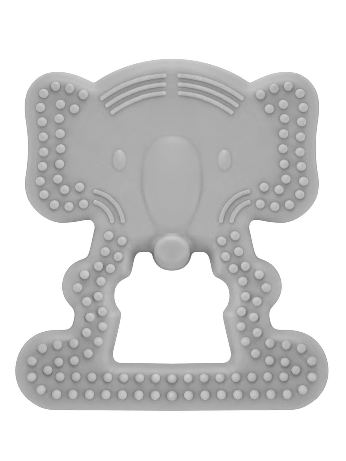 Babyjem Diş Kaşıyıcı Fil Gri 628