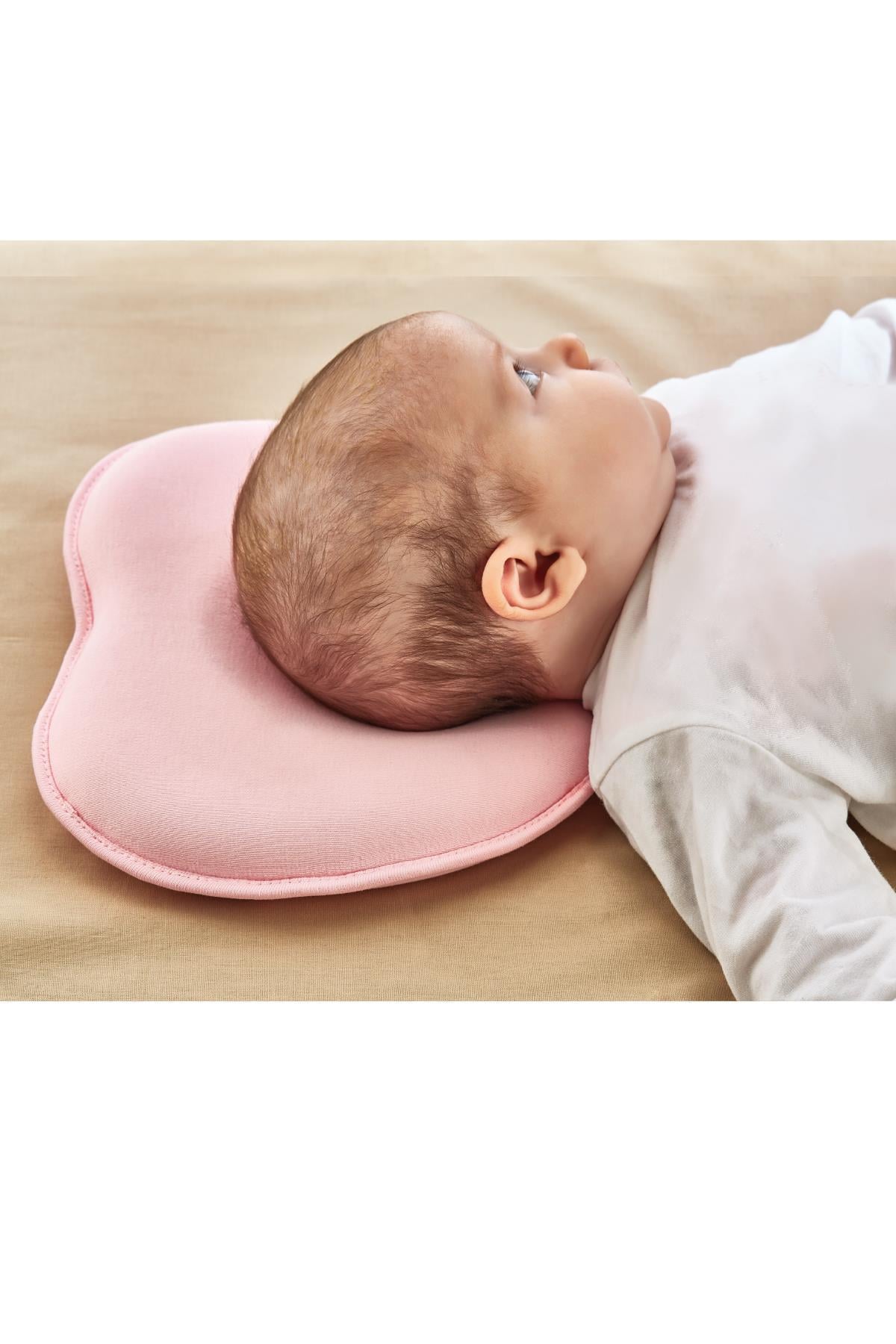 Babyjem Düz Kafa Yastığı Pembe 415