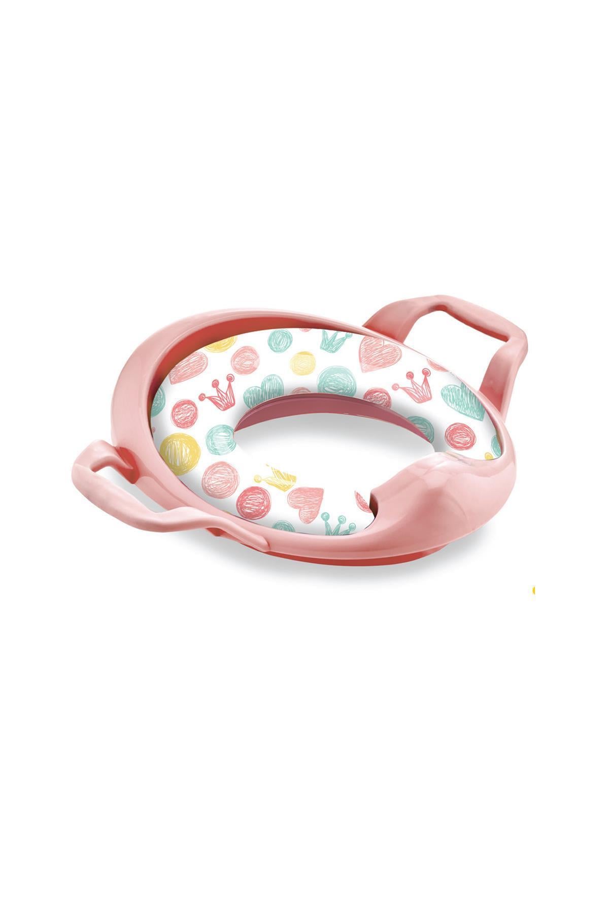Babyjem Mega Klozet Adaptörü Soft Pembe 064