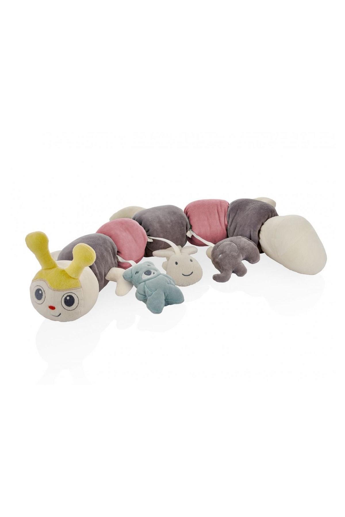 Babyjem Oyuncaklı Tırtıl Pembe 675